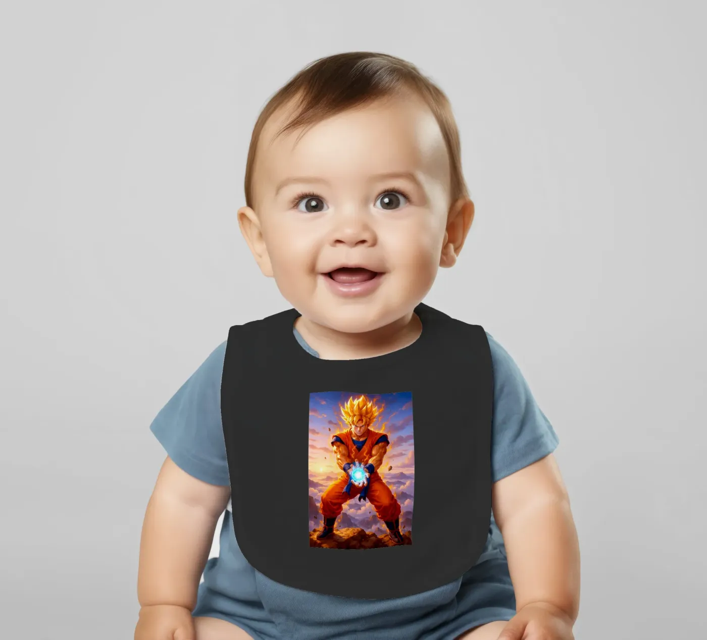 Son Goku bavaglino da Agus Creative