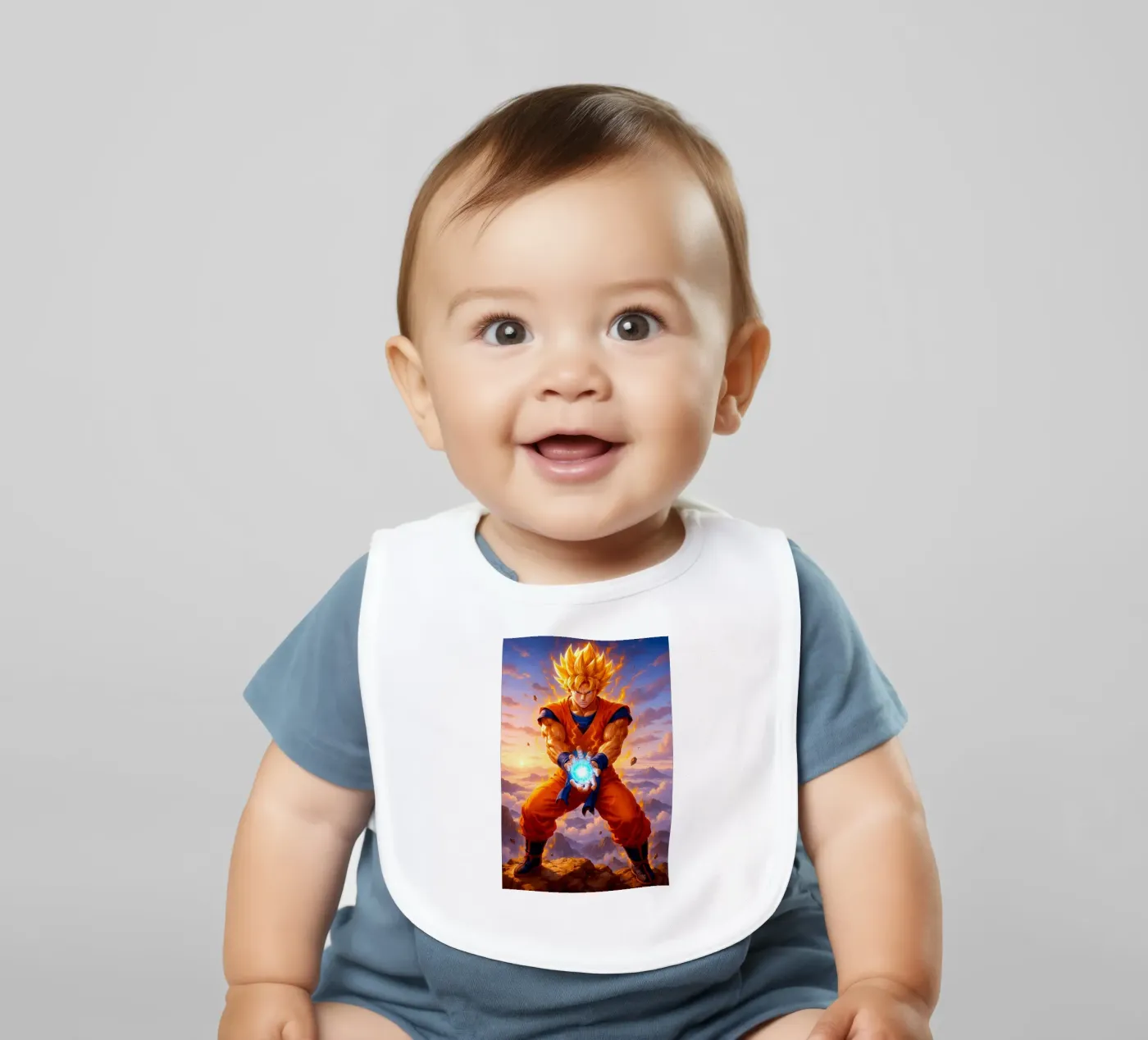 Son Goku bavaglino da Agus Creative