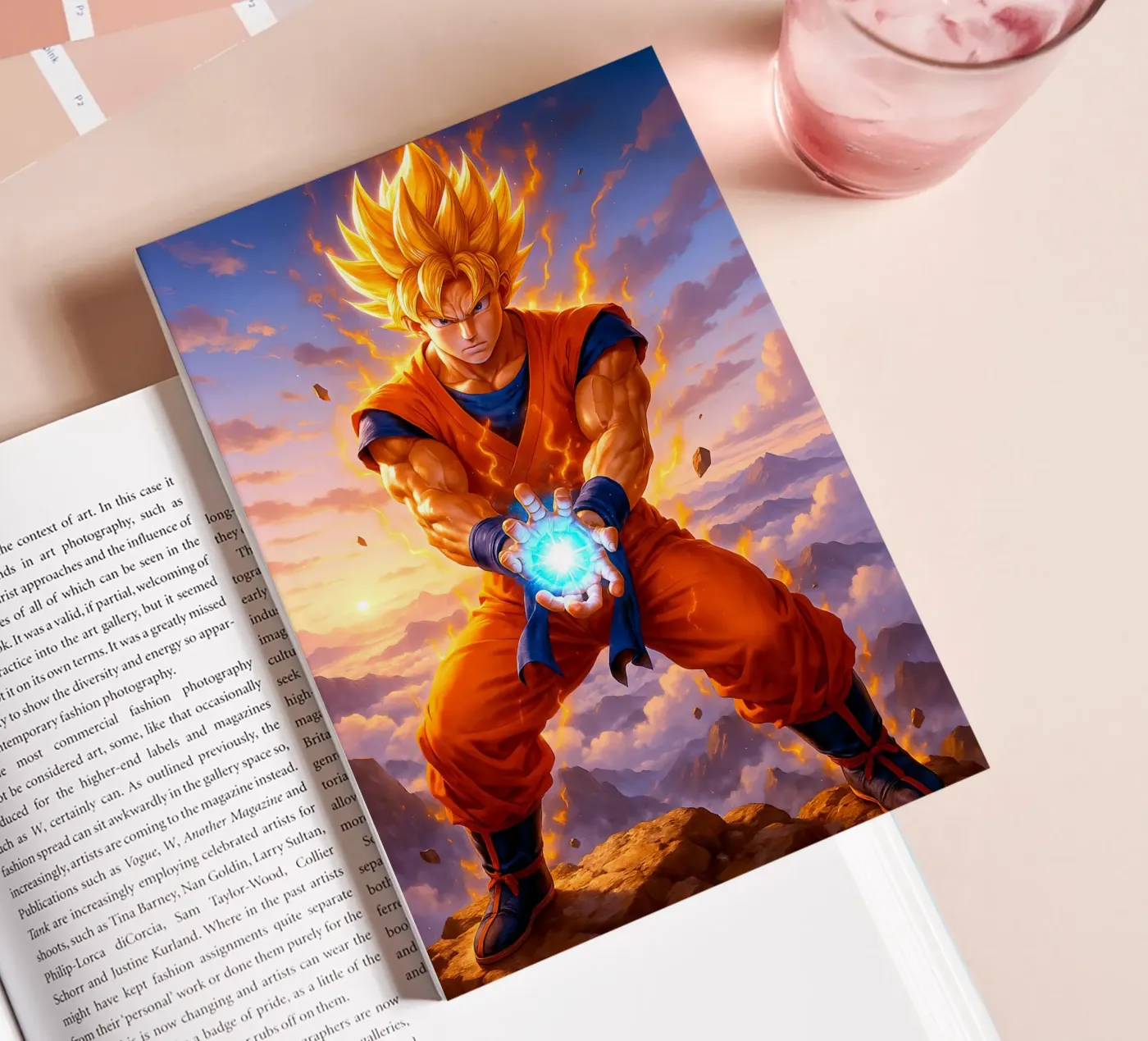 Son Goku notebook by Agus Creative