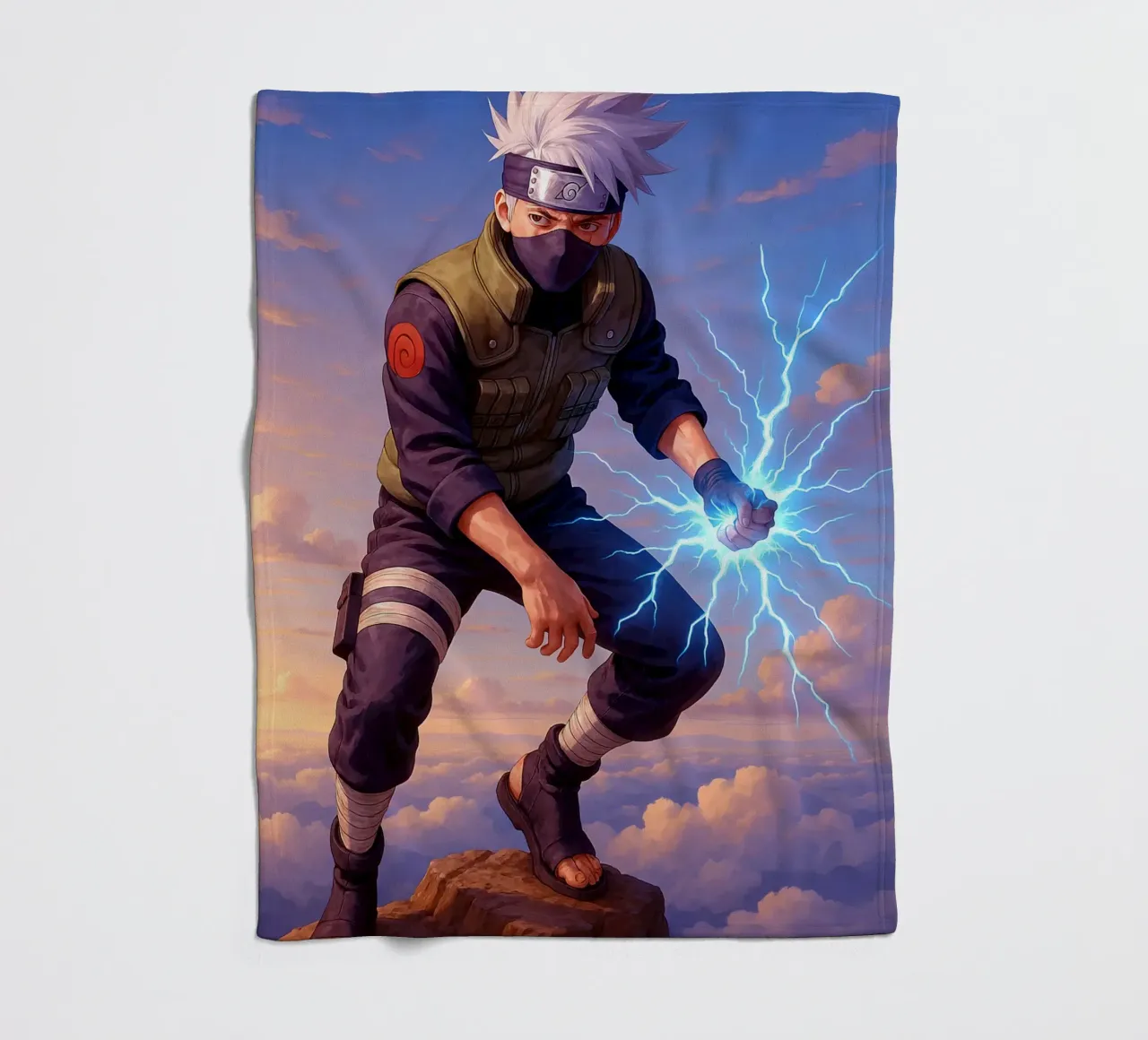 Kakashi Hatake coperta in pile da Agus Creative