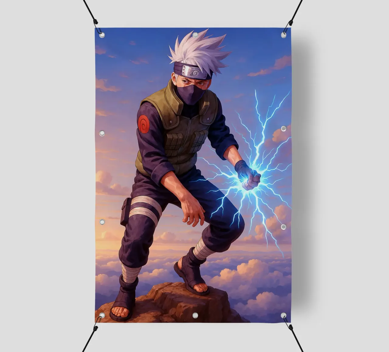 Kakashi Hatake telo in pvc da Agus Creative