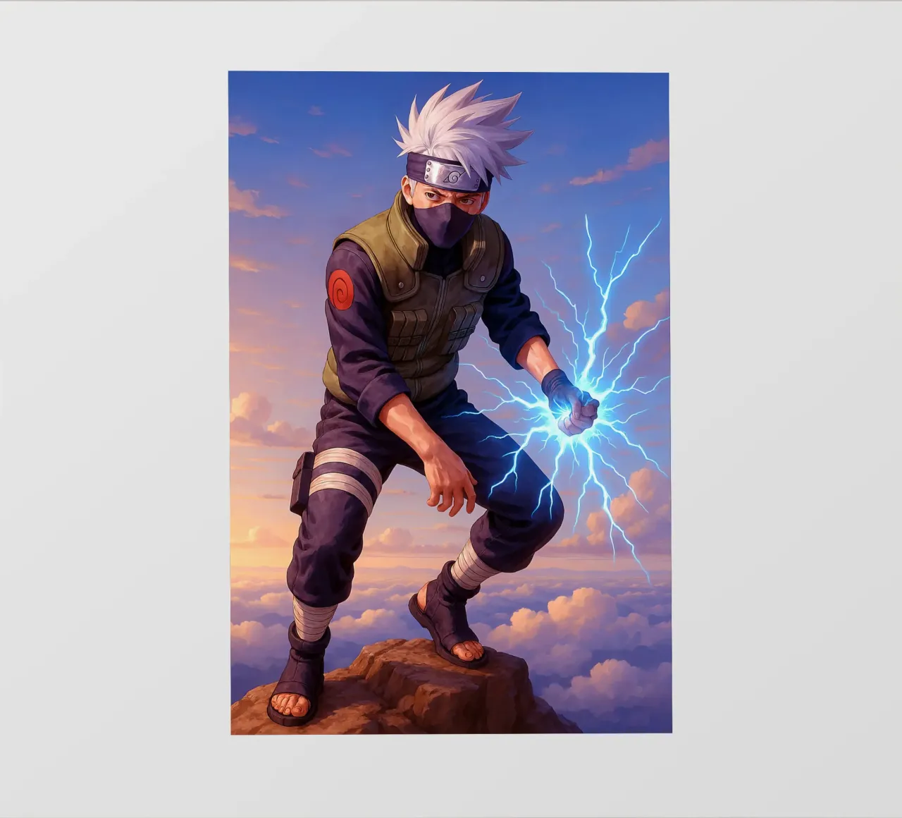 Kakashi Hatake telo in pvc da Agus Creative