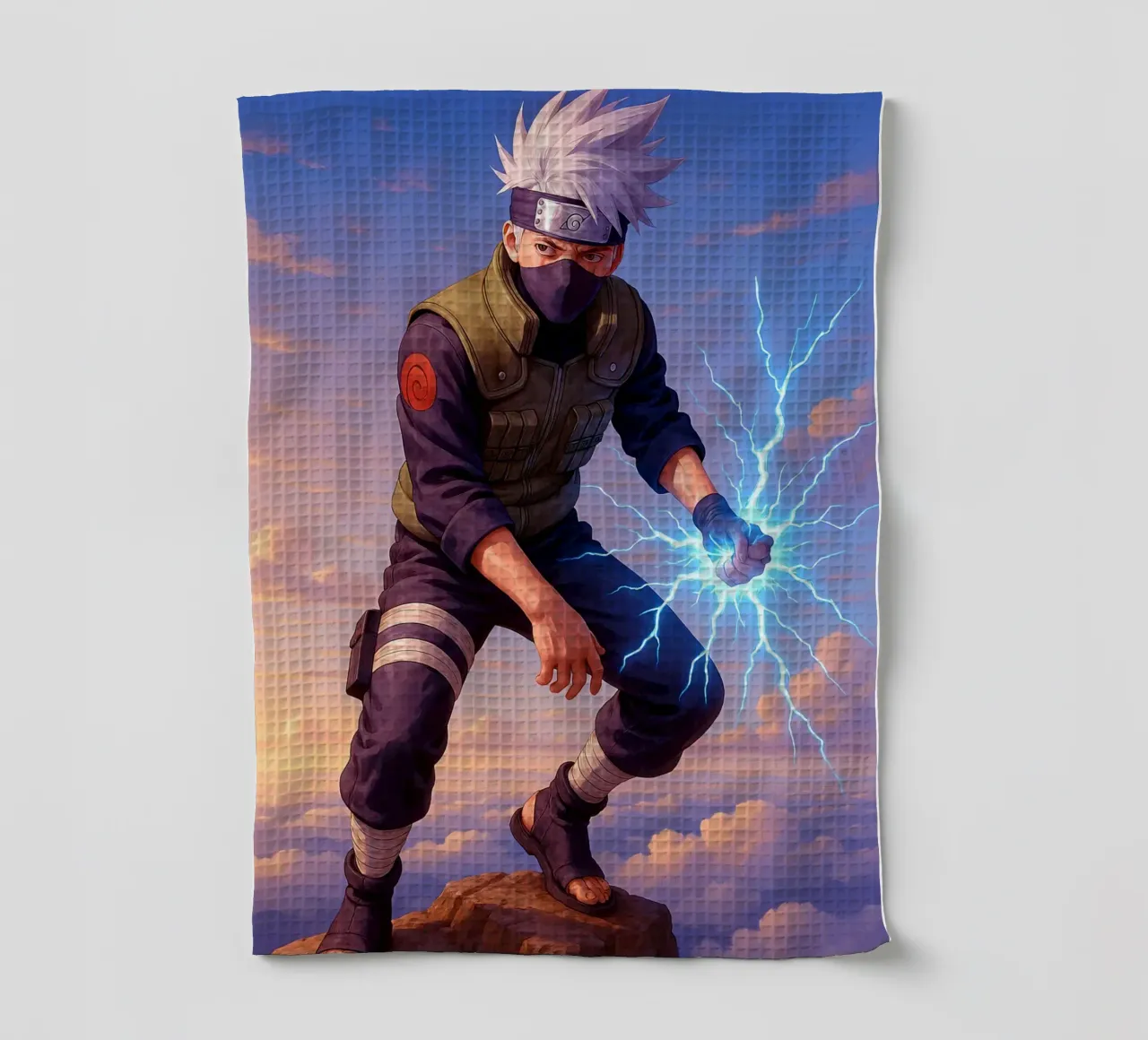 Kakashi Hatake canovaccio da cucina da Agus Creative