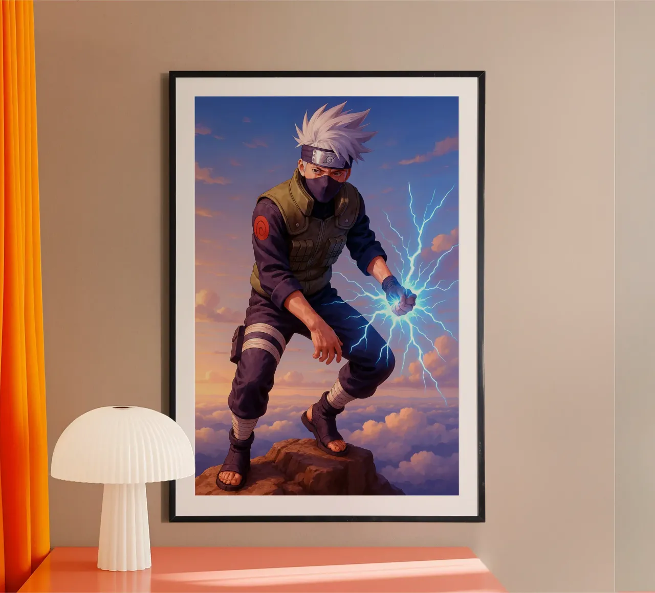 Kakashi Hatake carta hahnemühle da Agus Creative