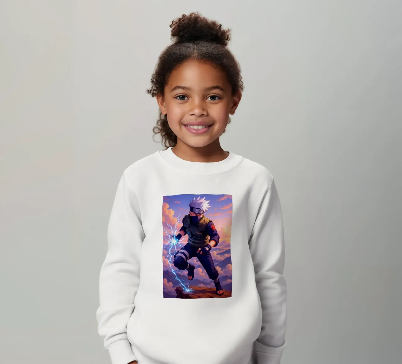 Kakashi Hatake felpa bambino da Agus Creative