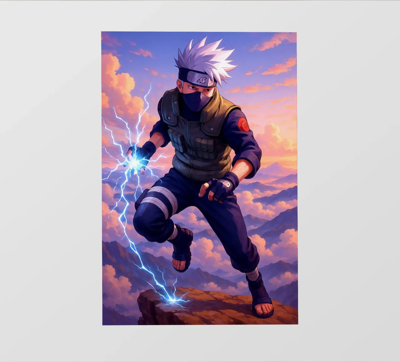 Kakashi Hatake telo in pvc da Agus Creative