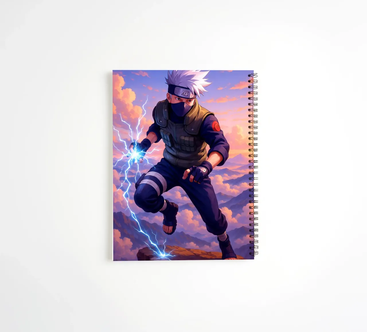 Kakashi Hatake spiral notebook by Agus Creative