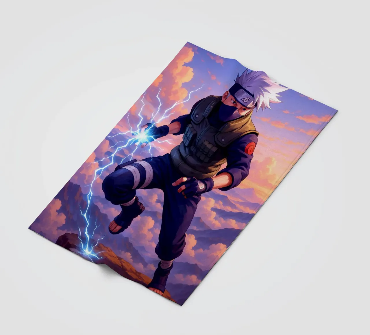 Kakashi Hatake coperta in pile da Agus Creative