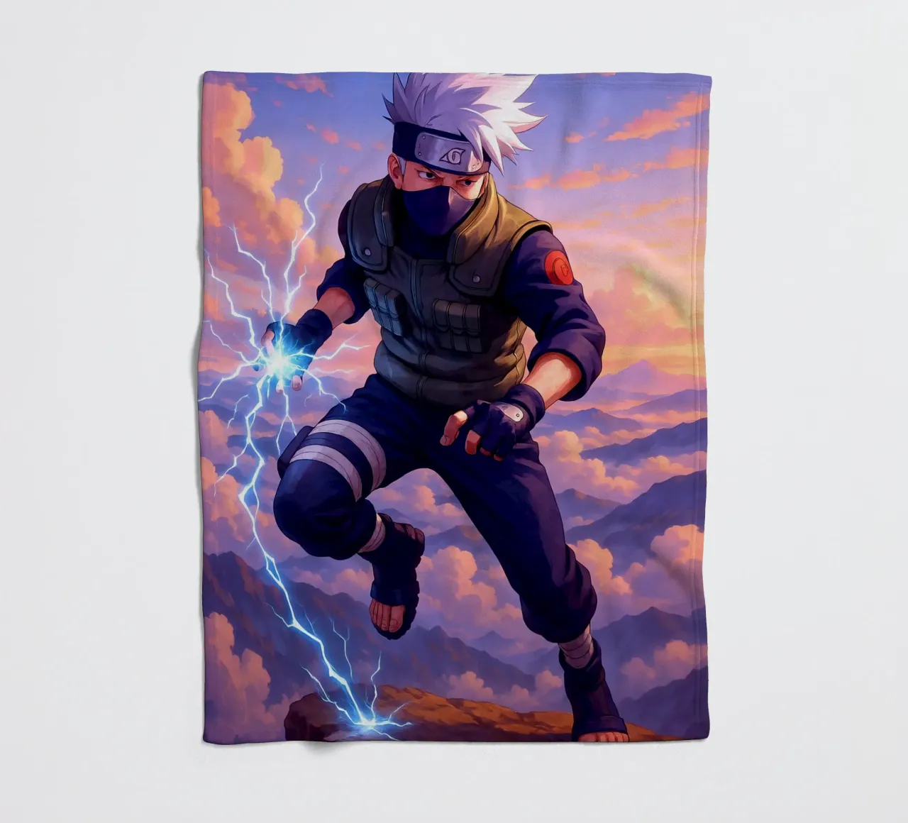 Kakashi Hatake coperta in pile da Agus Creative