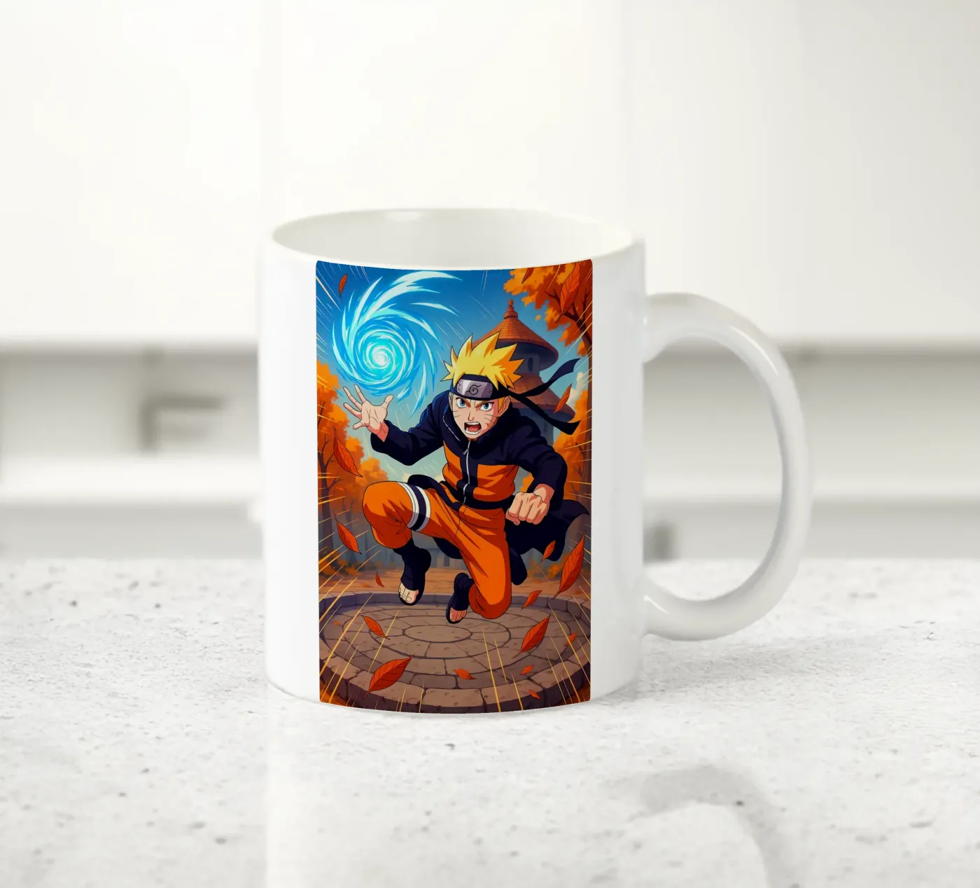Naruto ceramic mug by Agus Creative