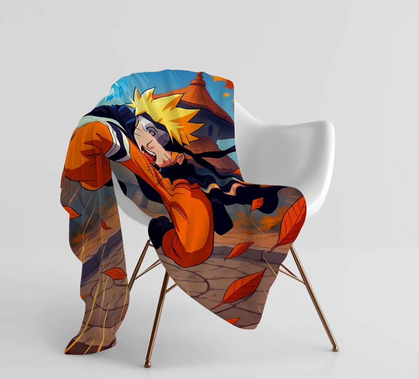 Naruto coperta in pile da Agus Creative