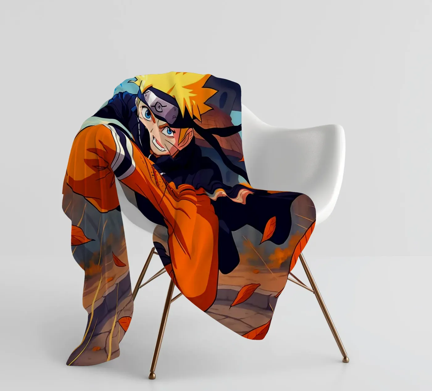 Naruto coperta in pile da Agus Creative