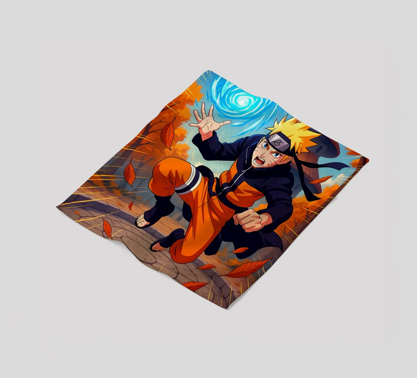Naruto coperta in pile da Agus Creative