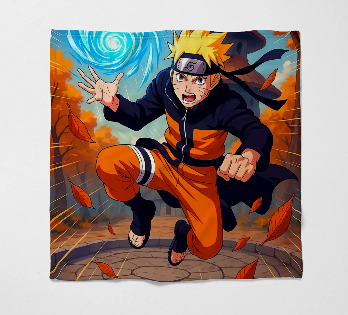 Naruto Fleecedecke von Agus Creative
