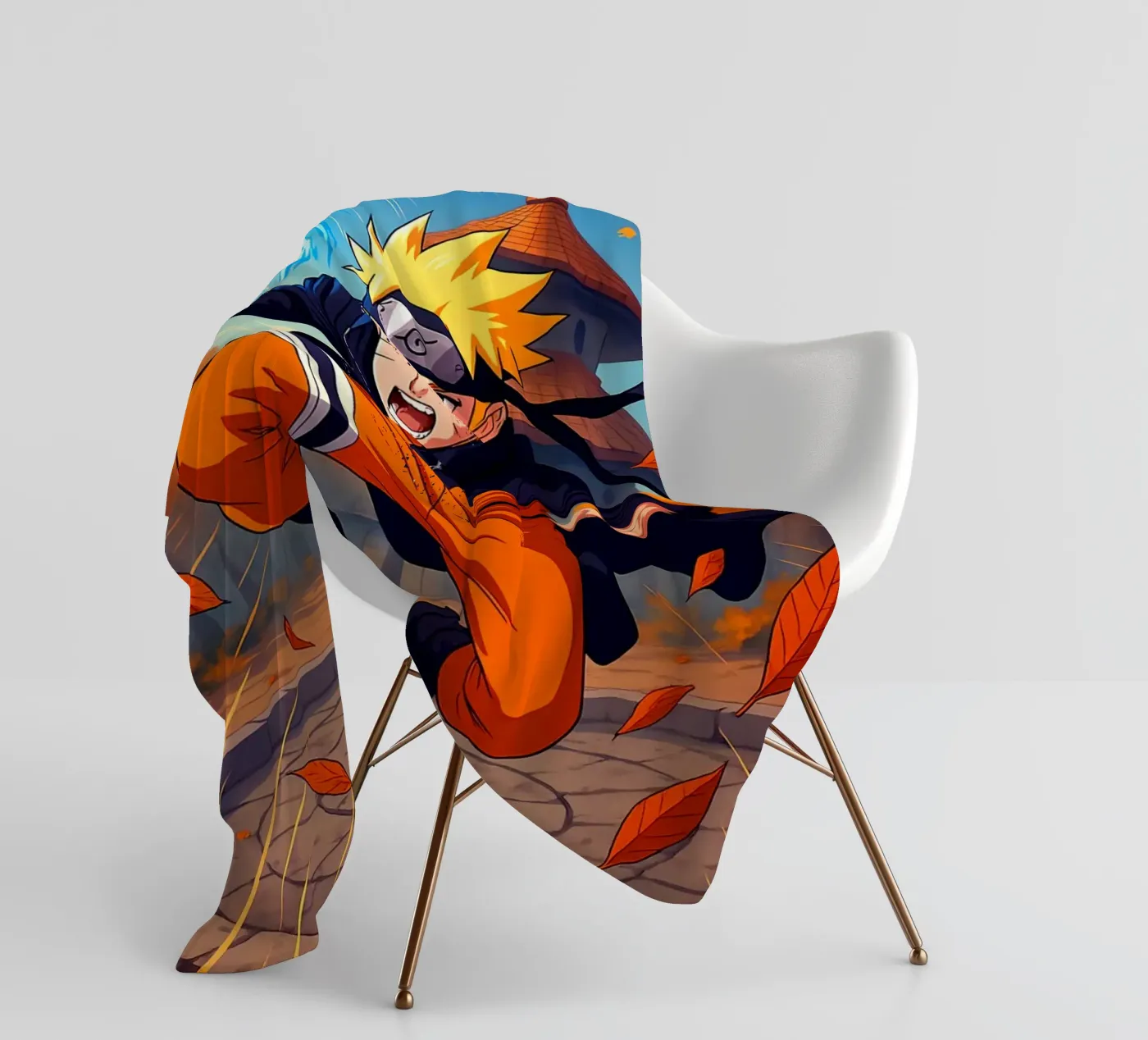 Naruto coperta in pile da Agus Creative