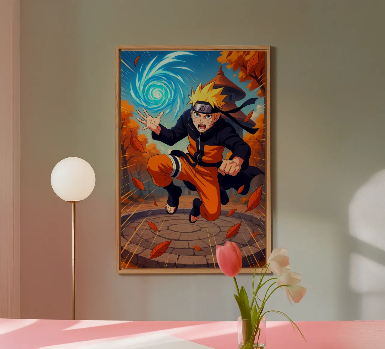 Naruto alluminio dibond da Agus Creative