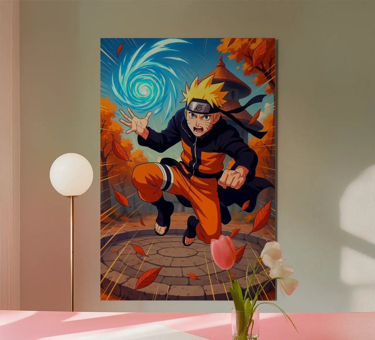 Naruto alluminio dibond da Agus Creative