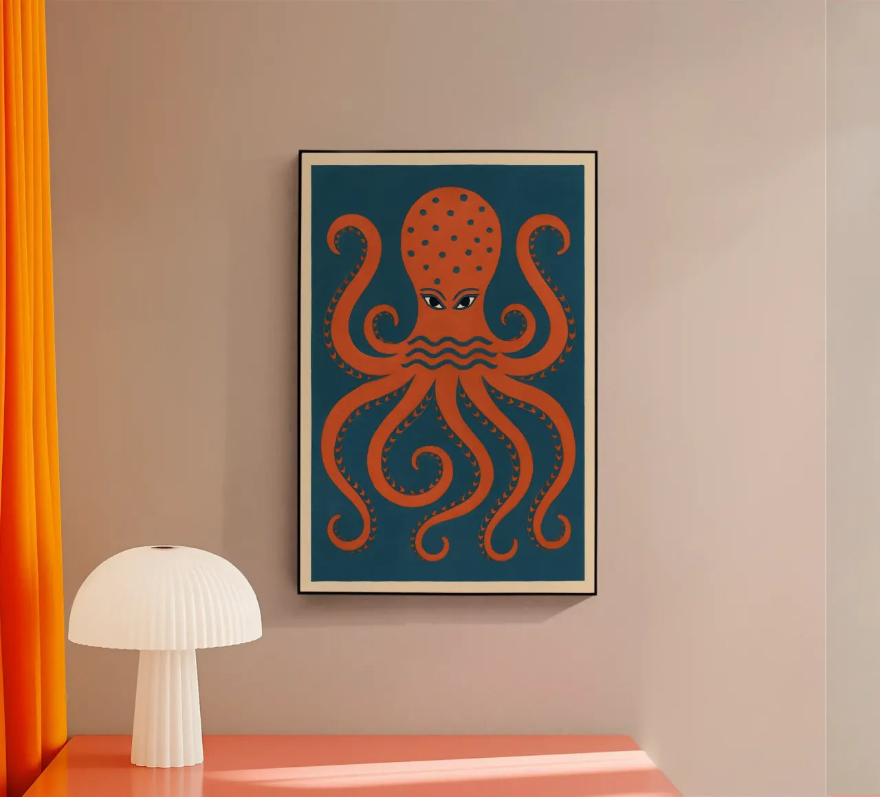 Tidecaller Octopus plexiglass da Art.Piece