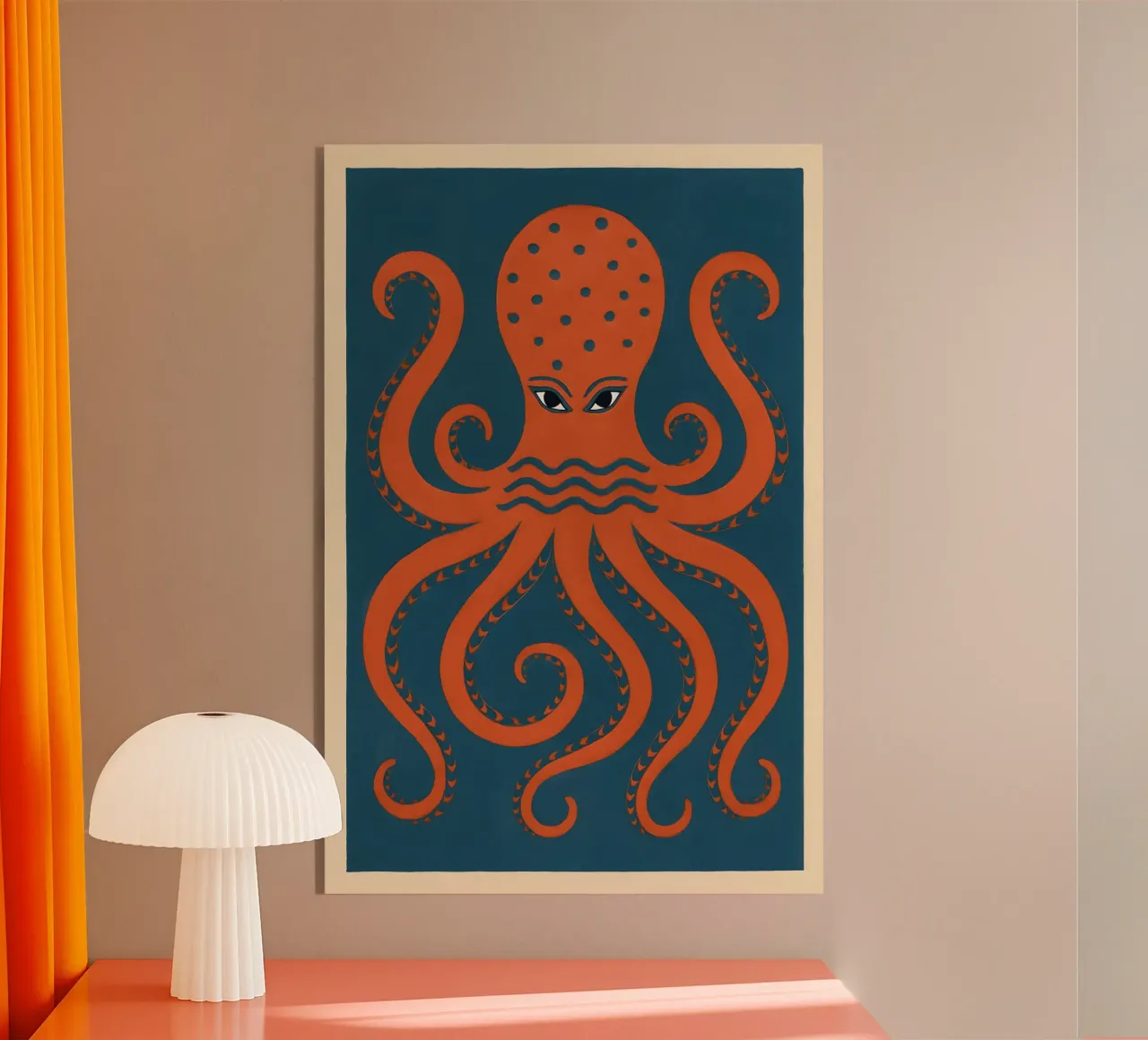 Tidecaller Octopus plexiglass da Art.Piece