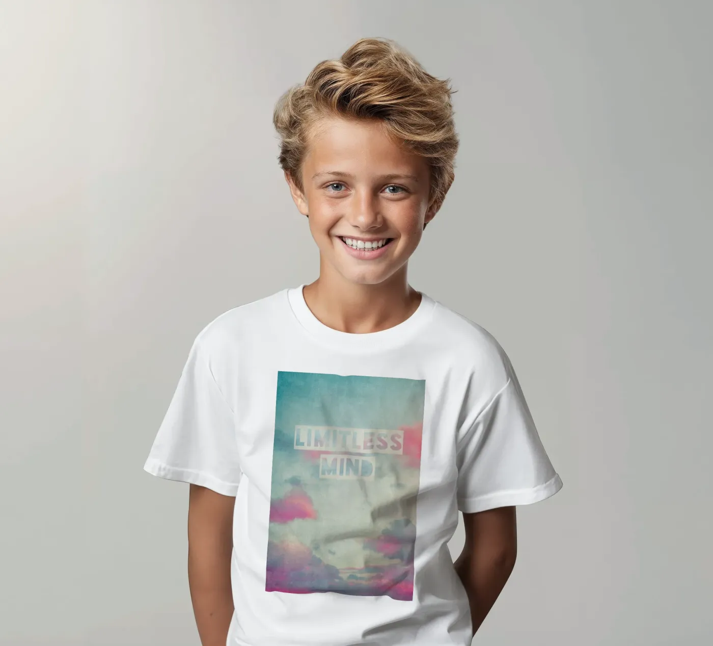 limitless mind t-shirt bambini da Ingrid Beddoes