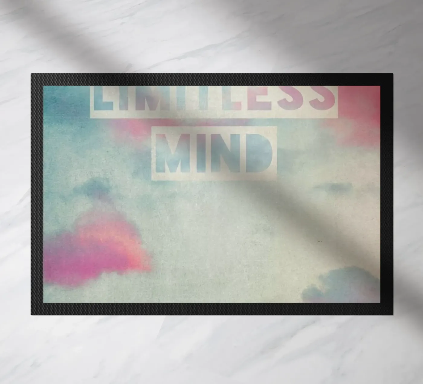 limitless mind Fußmatte von Ingrid Beddoes