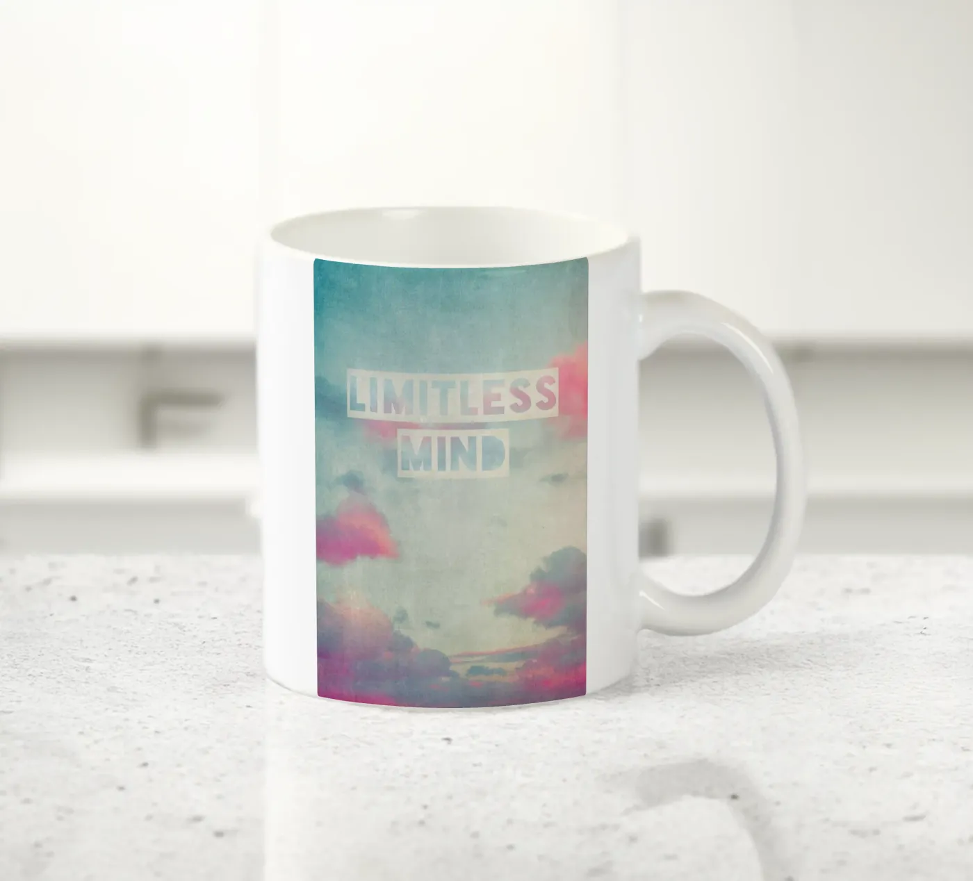 limitless mind ceramic mug by Ingrid Beddoes
