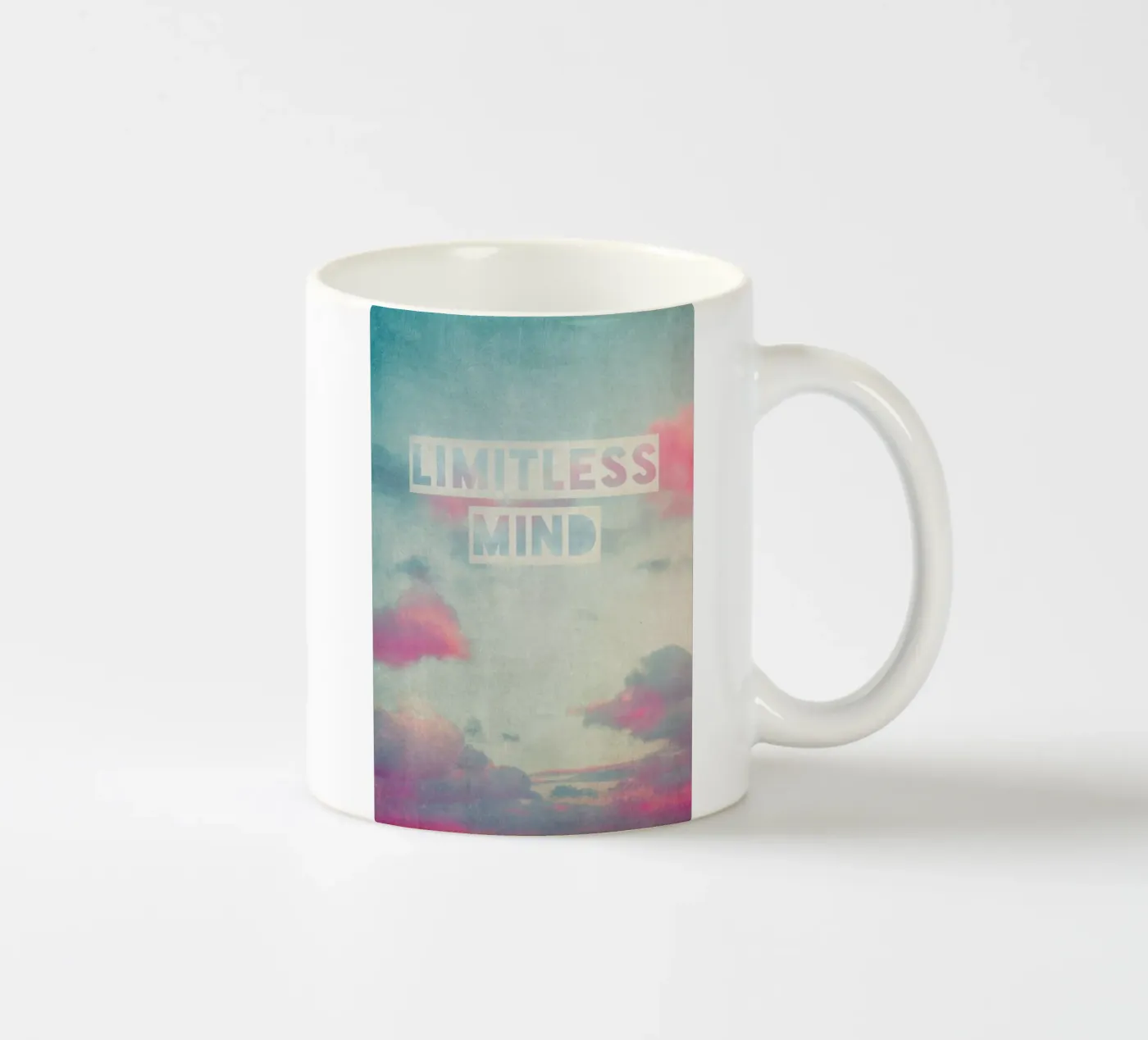 limitless mind ceramic mug by Ingrid Beddoes