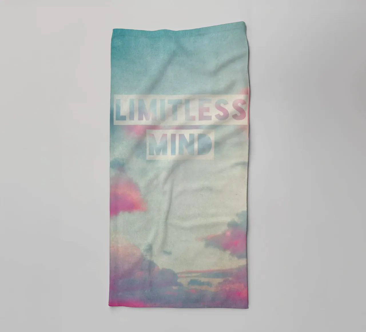 limitless mind badhanddoek van Ingrid Beddoes