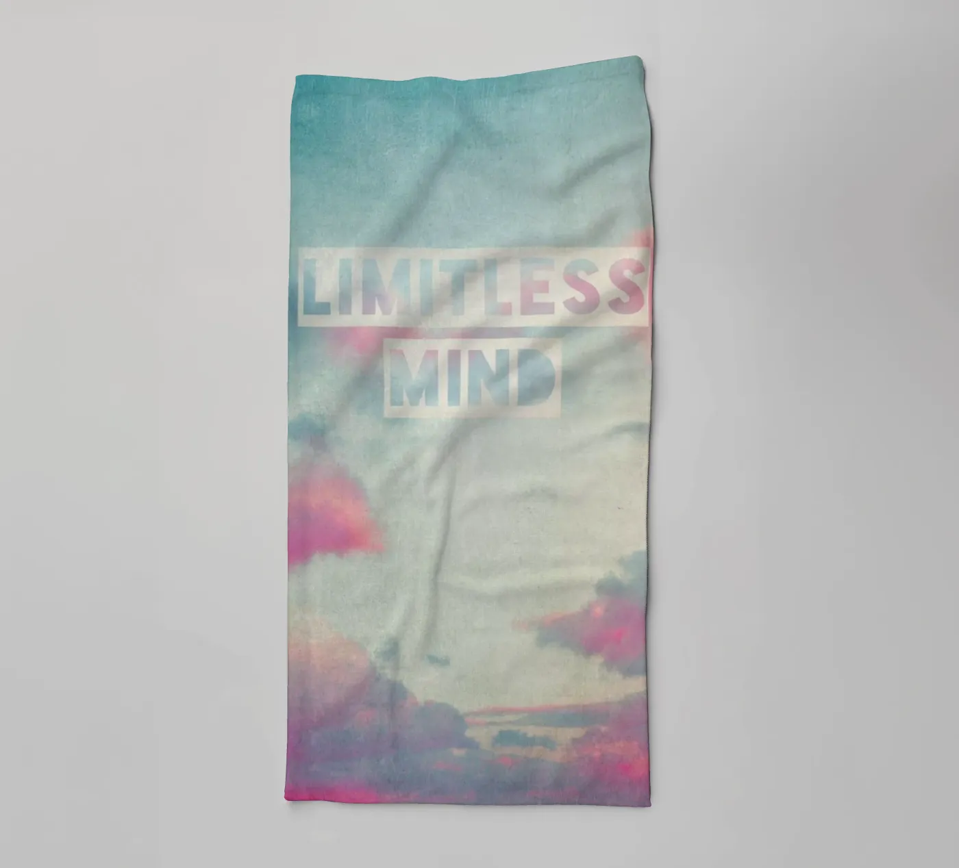 limitless mind badhanddoek van Ingrid Beddoes