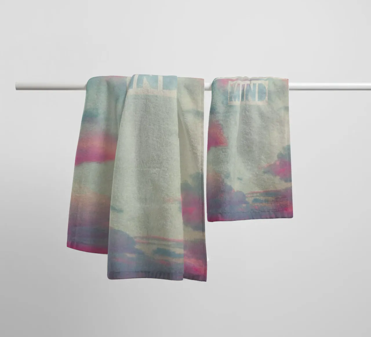 limitless mind badhanddoek van Ingrid Beddoes