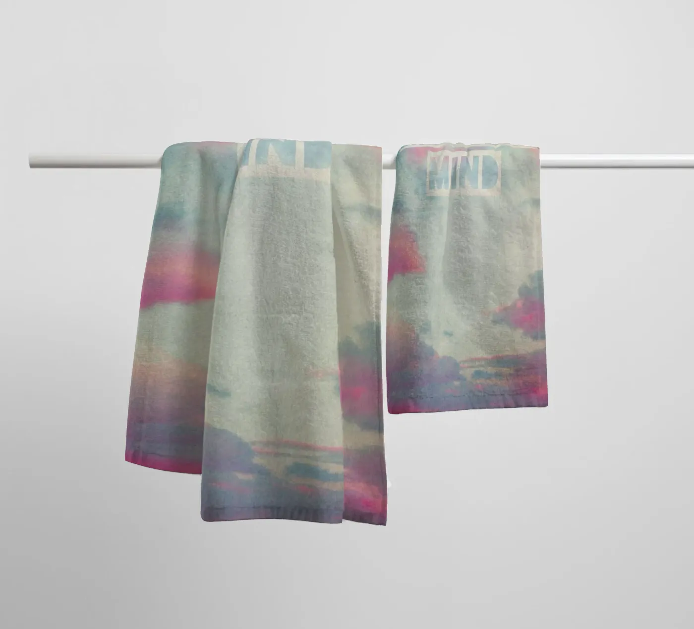 limitless mind badhanddoek van Ingrid Beddoes