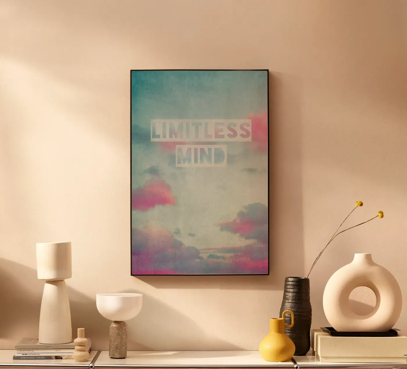 limitless mind alluminio dibond da Ingrid Beddoes