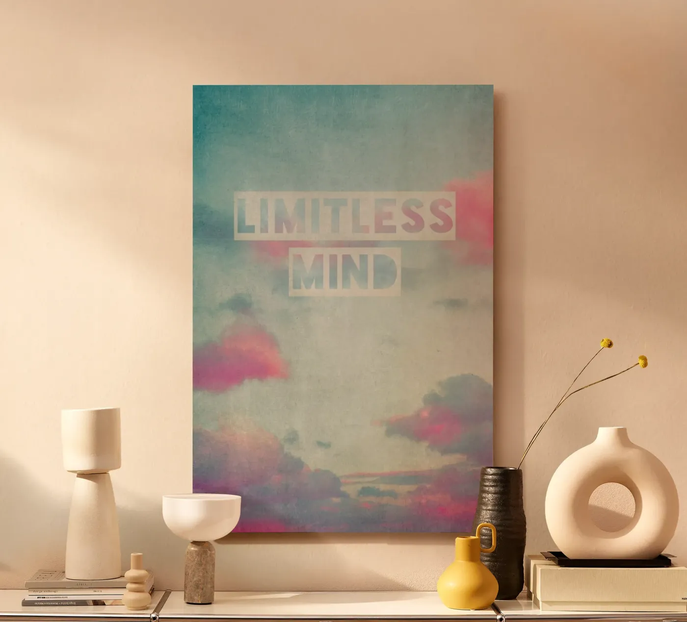 limitless mind alluminio dibond da Ingrid Beddoes