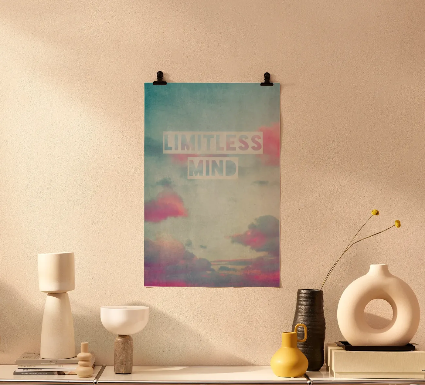 limitless mind Poster von Ingrid Beddoes