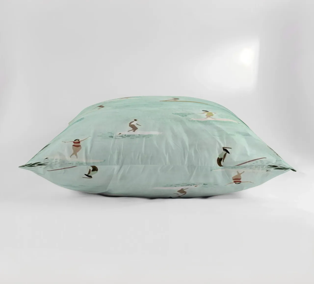 Surf Dreams decorative cushion by Isabelle Vandeplassche