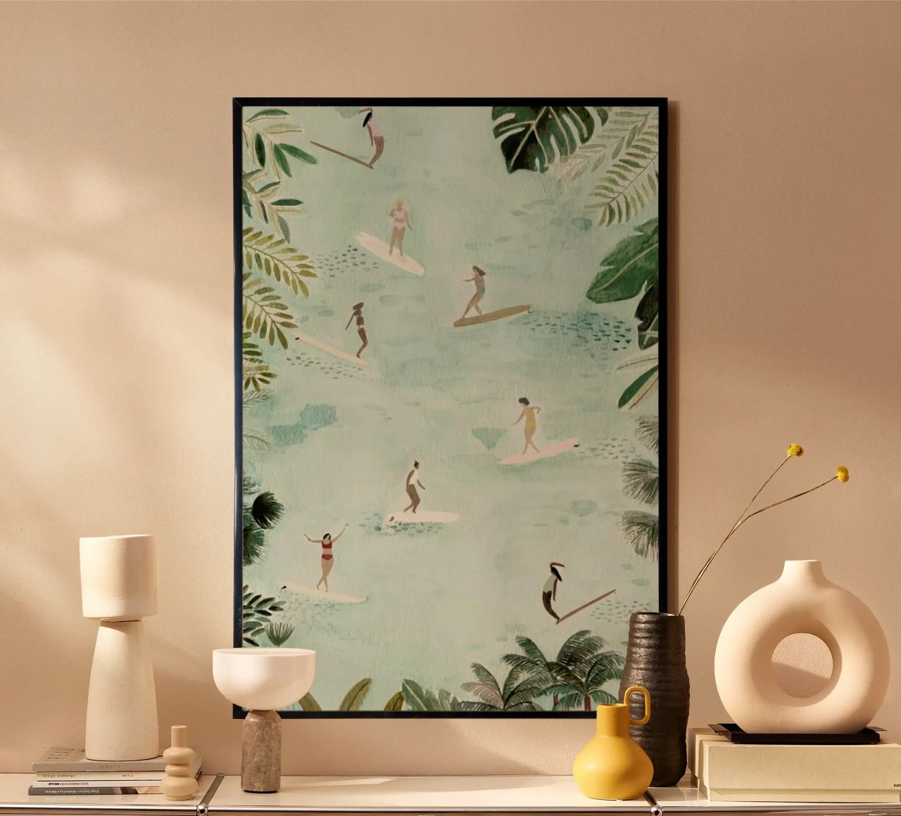 Surf Dreams Poster von Isabelle Vandeplassche