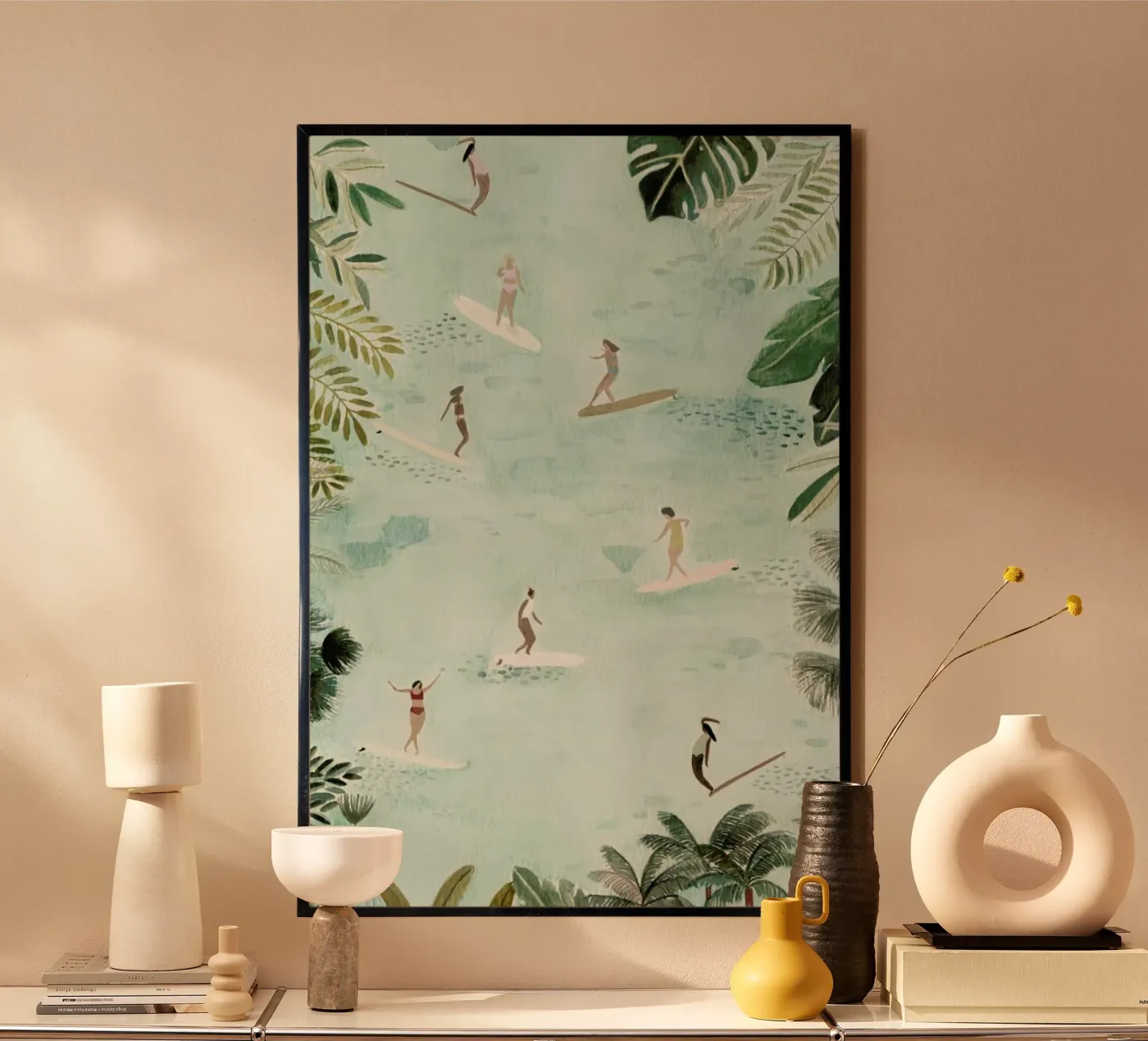 Surf Dreams poster da Isabelle Vandeplassche