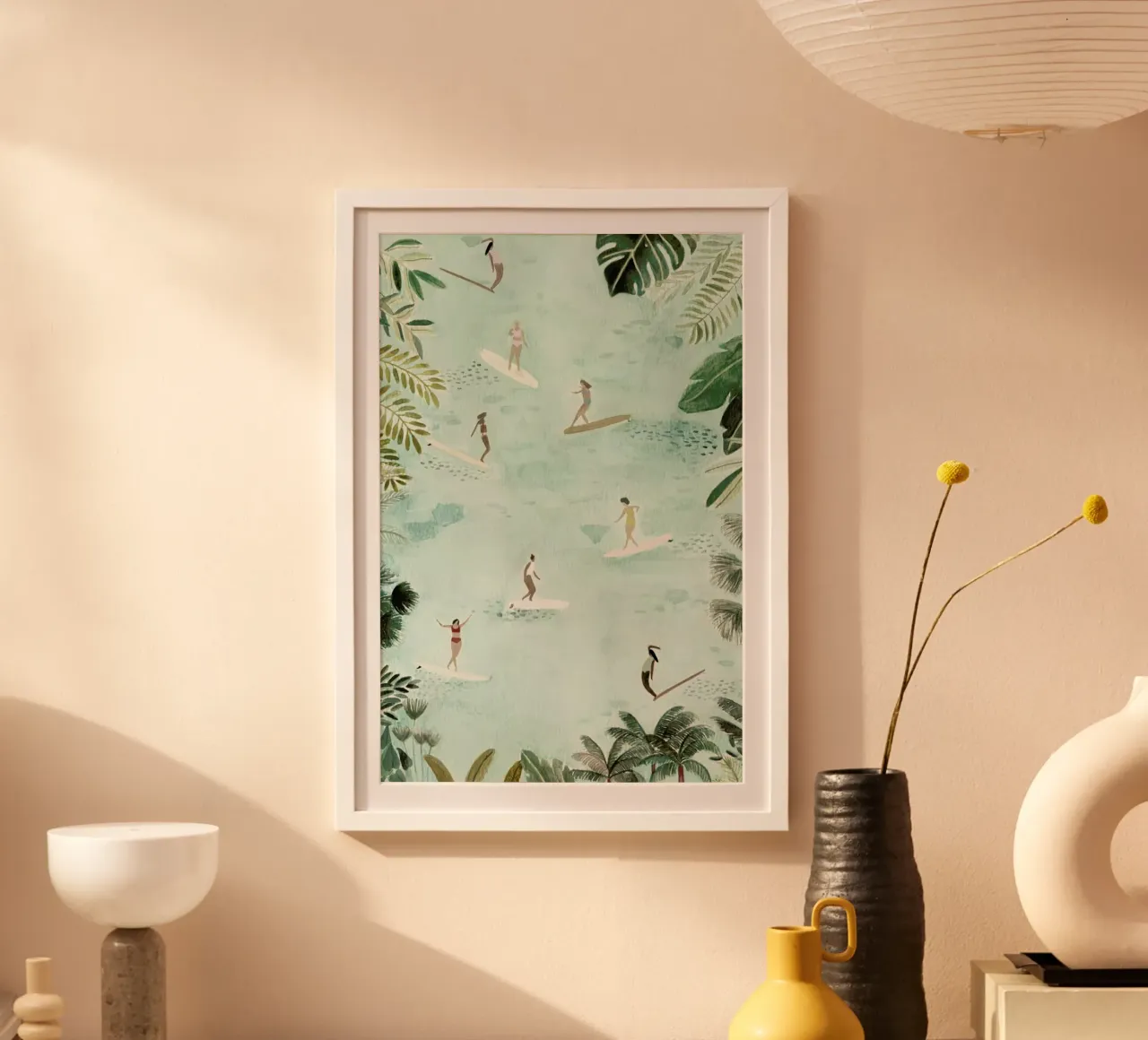 Surf Dreams poster da Isabelle Vandeplassche