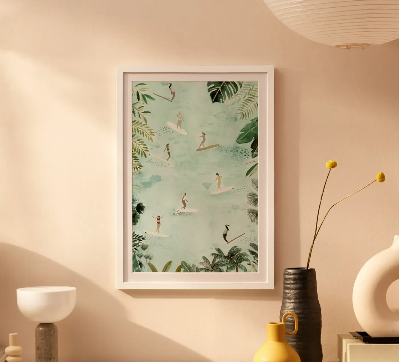 Surf Dreams poster da Isabelle Vandeplassche