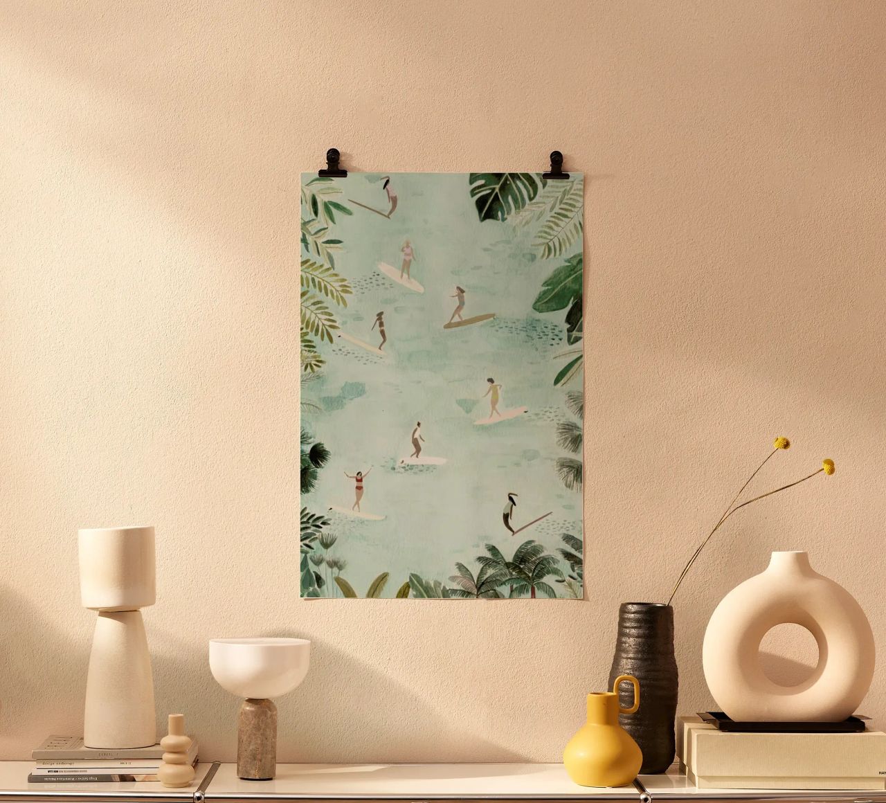 Surf Dreams Poster von Isabelle Vandeplassche