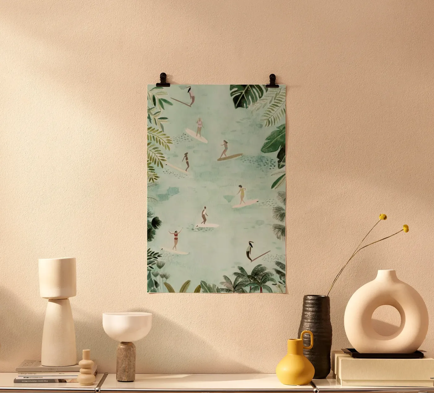 Surf Dreams poster da Isabelle Vandeplassche