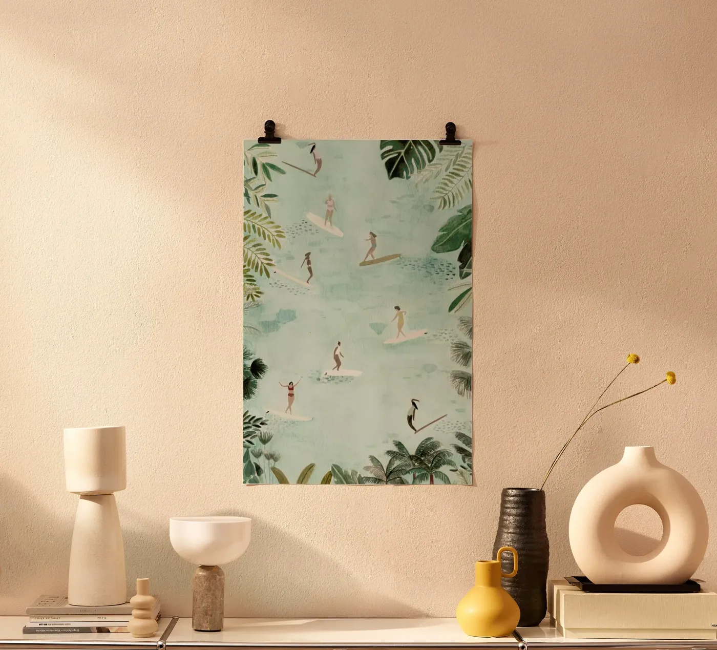 Surf Dreams poster da Isabelle Vandeplassche