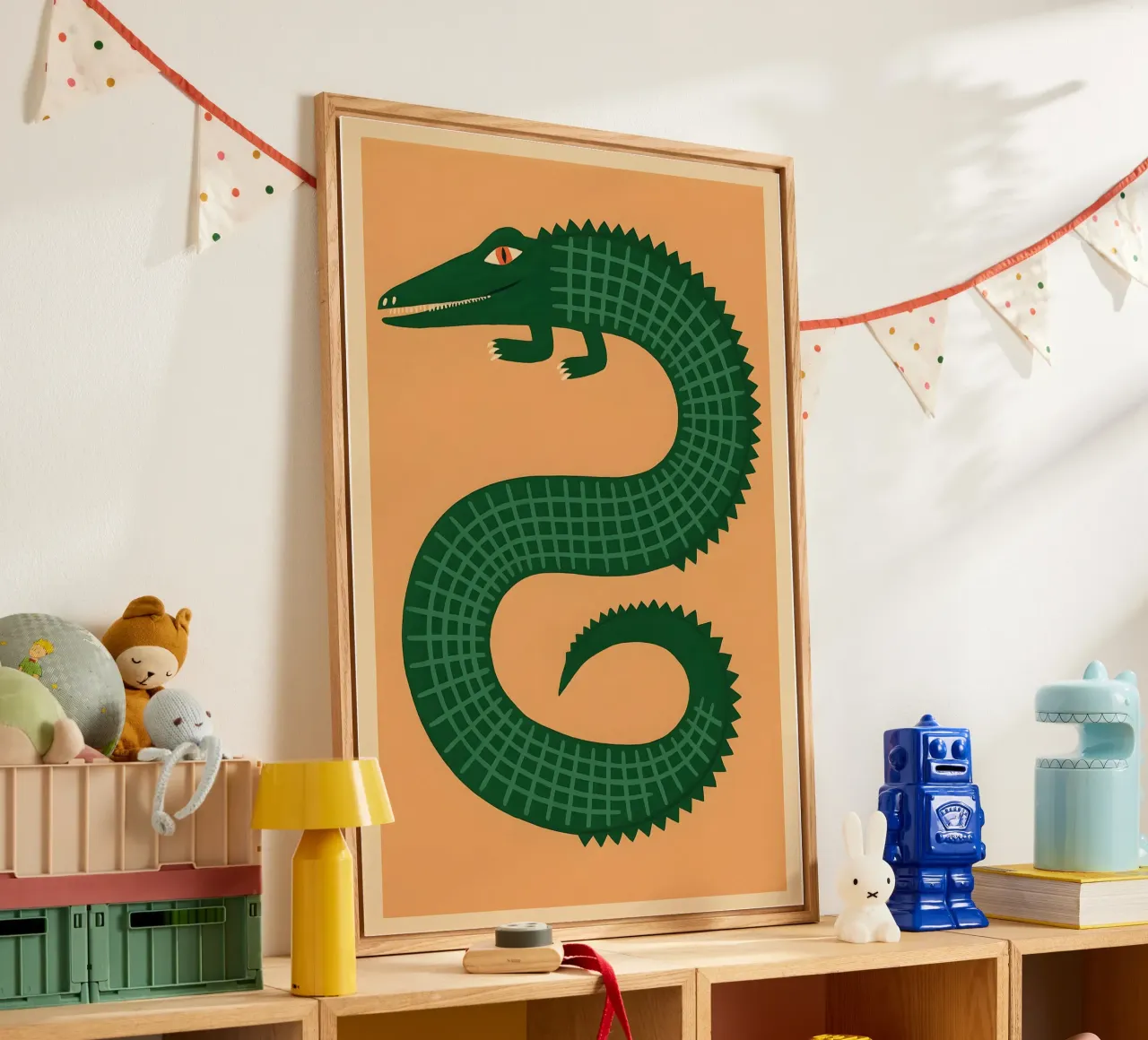 Viridian Spiral Crocodile plexiglass da Art.Piece