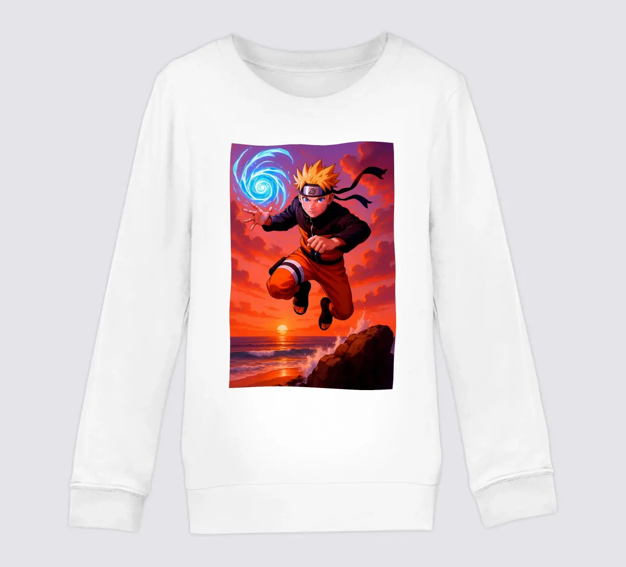 Naruto kids sweatshirt by Agus Creative