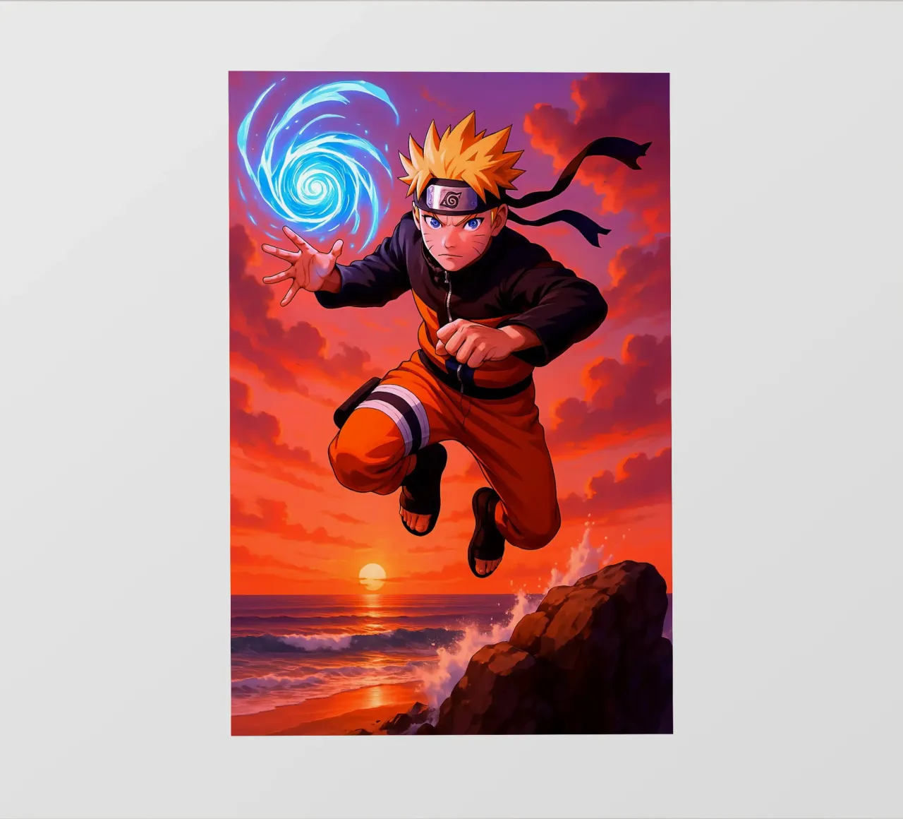 Naruto backlit film by Agus Creative