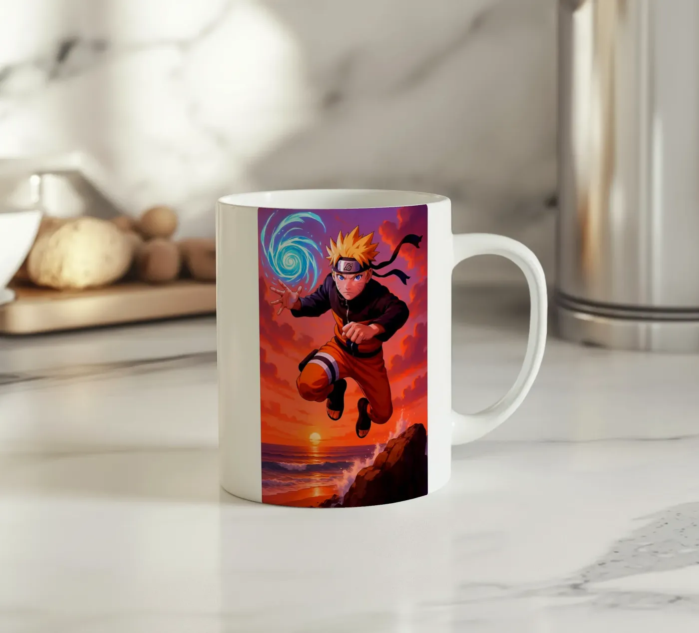 Naruto ceramic mug by Agus Creative