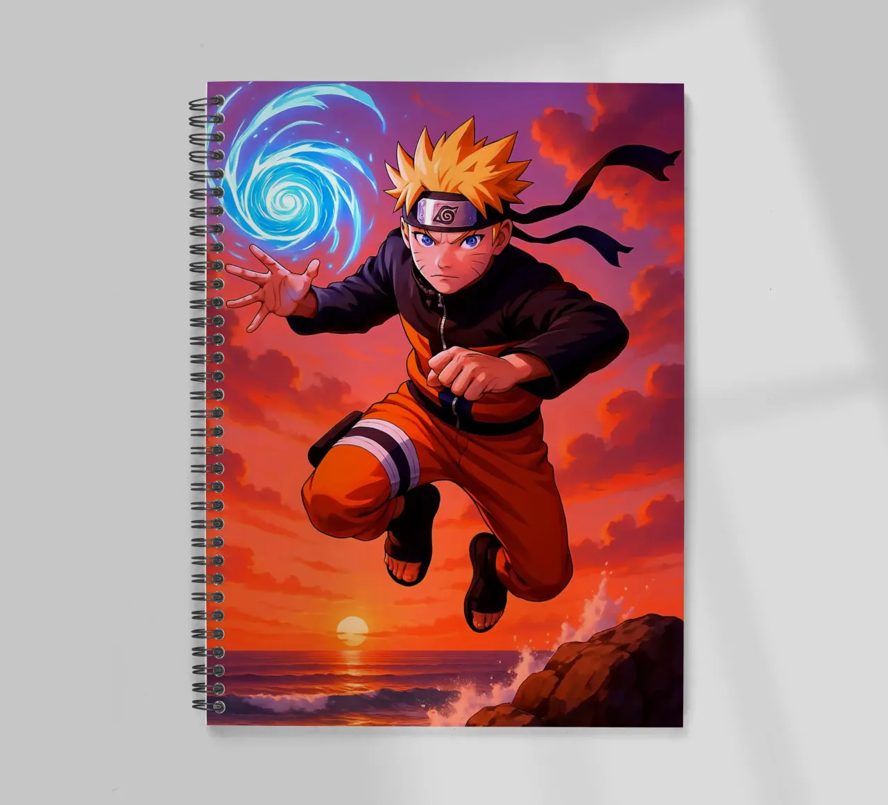 Naruto spiral notebook by Agus Creative