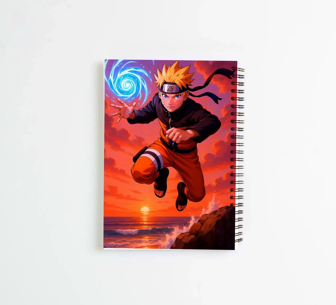 Naruto spiral notebook by Agus Creative