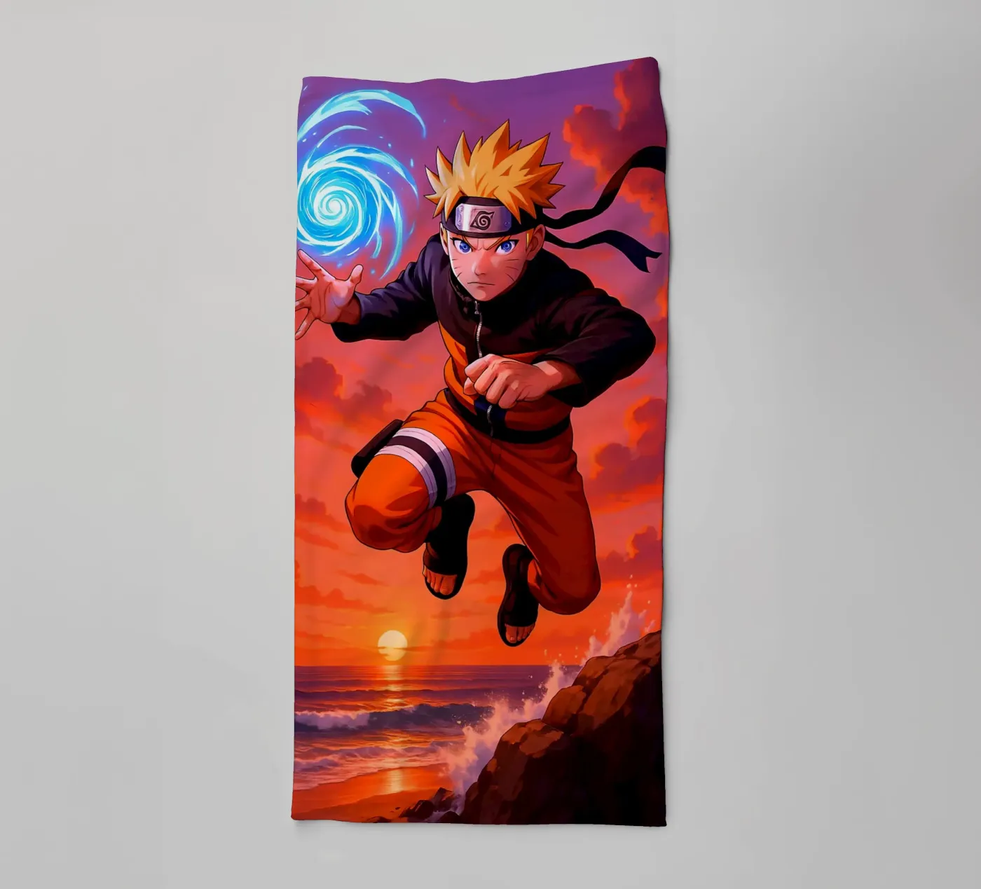 Naruto towel by Agus Creative