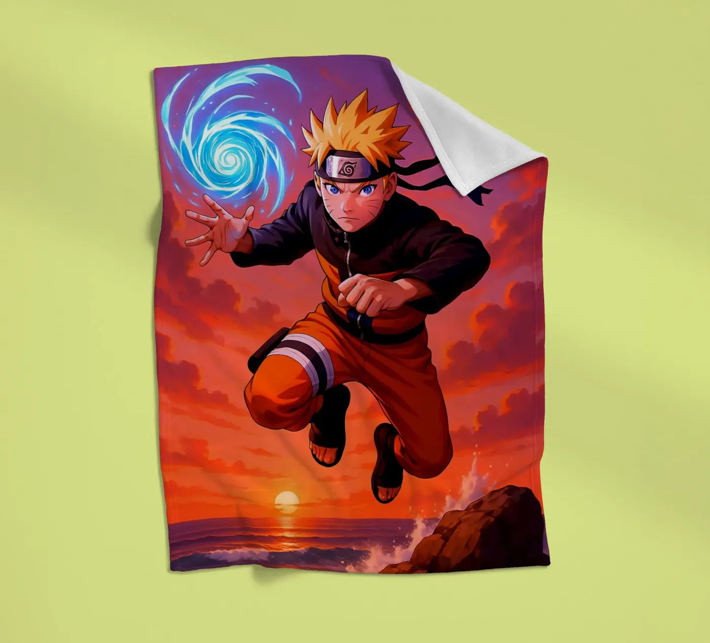 Naruto Fleecedecke von Agus Creative